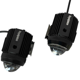 Royal Piston Mini Drive LED Fog Light with Powerful 80W LEDs, In-Built Fan, and Wide Beam | Small Pack Big Impact | With Switch and 6 Months Warranty