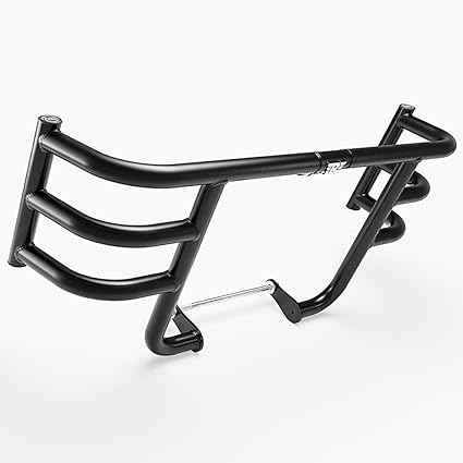 Royalpiston 3 Bend Bar Front Airfly Leg Guard Compatible for Royal Classic Reborn and Meteor (Black)2022-2026