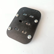 Royal Piston Heavy Duty Chrome RE Interceptor 650 Accessories Strong & Durable- (Interceptor Side Stand Extender-Black)