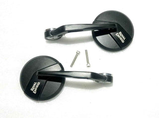 Royal Piston GT Side Mirrors: HD Round Clear View 360, Wide-Angle, Compatible With Royal Enfield Hunter 350/Meteor 350/Classic Reborn 350