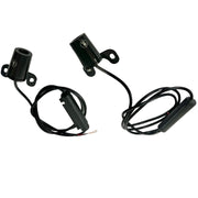 Royal Piston 2024 Car Laser Projector Lights: LED Angel Wings, Door Courtesy Light (Ultra-Clear Quartz)