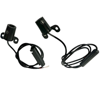 Royal Piston 2024 Car Laser Projector Lights: LED Angel Wings, Door Courtesy Light (Ultra-Clear Quartz) - Royal Piston