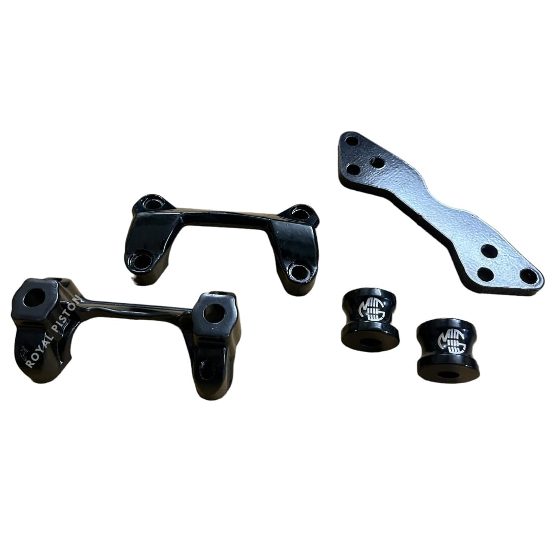 Royal Piston Handle Riser Compatible with Bajaj Pulsar NS 160 - Improved Comfort & Control for Your Ride