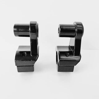 Royal Piston Handle Riser-Black Stylish Accessory Lifts up Handle For Comfortable Long Rides With Universal Fitment To All Bikes - Royal Piston