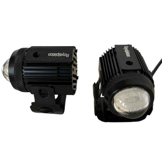 Royal Piston Mini Drive LED Fog Light with Powerful 80W LEDs, In-Built Fan, and Wide Beam | Small Pack Big Impact | With Switch and 6 Months Warranty