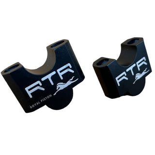 Royal Piston Handle Riser Compatible with TVS RTR 160 / V4 - Improved Comfort & Control for Your Ride - Royal Piston