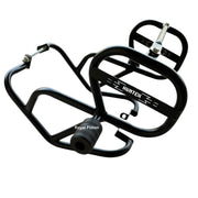 Royal Piston Leg Guard Compatible with Royal Enfield Hunter 350 (2022-24) | Matte Black Crash Guard | Durable & Strong | | Full Bike Damage Protection