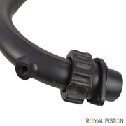 Royal Piston Bend Pipe Black for BS3 - BS4 Compatible for Classic/Electra/Standard 350&500 - Royal Piston