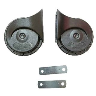 Royal Piston Mega Sonic Snail Horn With 100% Copper Coil Super High Sound For All Vehicles (2 Universal Fit Horns)
