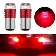 Royal Piston Car Tail lamp Red Flash Strobe Car Led Brake Lamp DC 12V Auto Front Rear Reverse Bulb Flashing Brake Lights 2pc