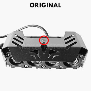HJG Future 4 Lens Fog Light Dual Color Laser Beam High/Low for Bike, Car & SUV