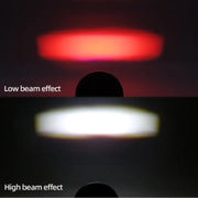 Royal Piston™ HJG Skull Flashing Fog Light 3 in 1 Spot Light with Flood Light Original Laser Fog Light in Yellow + Red + White For Bike/Car/Thar/Jeep (pack of 2)