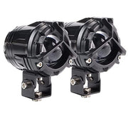 Royal Piston™  Y-Type LED Fog Light: 2-in-1 Spot Light with Wide Area Flood Light. Laser Fog in Yellow & White. For Bike/Car/Thar/Jeep (No Harness) - Royal Piston