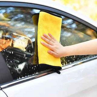 Royal Piston Microfiber Car & Bike Cleaning Cloth Drying Detailing Car & Bike Care Polishing Towel Cleaning Microfiber Car & Bike Wash Towel (1pc)