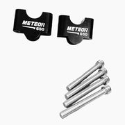 Royal Piston Heavy Duty Chrome RE Super Meteor 650cc Accessories Strong & Durable- (Super Meteor 650cc Handle Riser-Black)