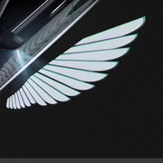 Royal Piston 2024 Car Laser Projector Lights: LED Angel Wings, Door Courtesy Light (Ultra-Clear Quartz)