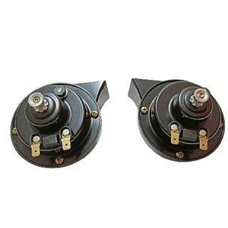 Royal Piston Mega Sonic Snail Horn With 100% Copper Coil Super High Sound For All Vehicles (2 Universal Fit Horns)