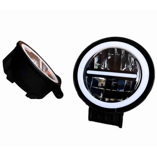 RoyalPiston LED Fog Light For Bike HJG Original Brilliant White Light Advance Arrival Wide Range Brightness Compatible for Bikes, Cars, Jeeps & Gypsy