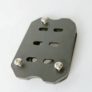 Royal Piston Heavy Duty Chrome RE Meteor 350 Accessories Strong & Durable- (Meteor Side Stand Extender-Black)