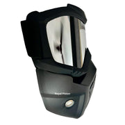 Royal Piston Motorcycle Full Face Mask Goggles Mask Motorcycle Splash & Wind Shield Outdoor Eye Protection Glasses | Eyewear Detachable Face Mask Anti Scratch (Silver)