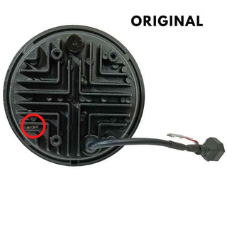 Royal Piston Daymaker HJG 5.75" Boss Headlight For Bajaj Avenger/RX-100/RX-135/Harley Davidson - Royal Piston
