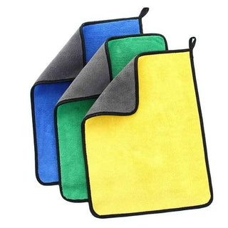 Royal Piston Microfiber Car & Bike Cleaning Cloth Drying Detailing Car & Bike Care Polishing Towel Cleaning Microfiber Car & Bike Wash Towel (1pc)