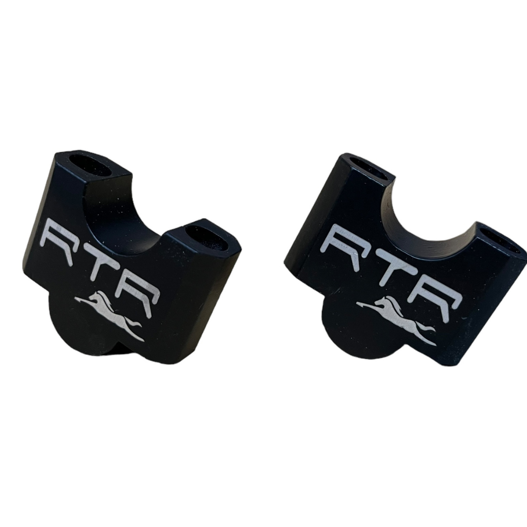 Royal Piston Handle Riser Compatible with TVS Apache - Improved Comfort & Control for Your Ride