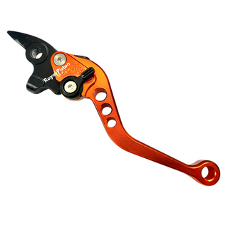 Royal Piston Clutch Lever Guard Compatible with KTM Models | Ergonomic Orange Lever Guards - Clutch & Brake, Enhanced Control - Royal Piston