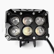 Royal Piston 6 Eye LED Motorcycle Auxiliary Light with 6 Months Warranty - DRL & Fog Lights - High-Performance Driving Lights