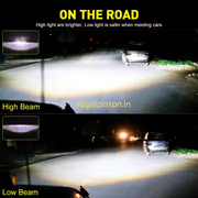 Royal Piston Big Monster Eye LED Headlight for Royal Enfield and Thar | Effective Lighting Features for Adventurers