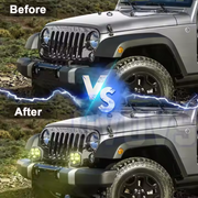 Royal Piston Master Beam LED King Headlight | Auxiliary Light, Headlight, Fog Lamp | Multi Compatibility