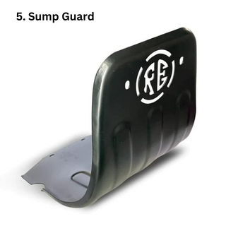 Guardian Gear: Royal Enfield Hunter 350cc Complete Black Accessories Combo - Elevate Style and Safety for Your Trusty Beast! (Full Kit)