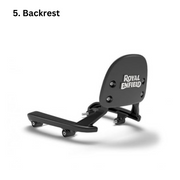 Cosmic Elegance: Royal Enfield Meteor 350cc Complete Accessories Combo in Celestial Black (Full Kit)