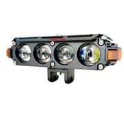 Royal Piston LIUHJG Triple LED Fog Light Set – Ultra Bright, Waterproof IP68, Universal Fit for Bikes & Car