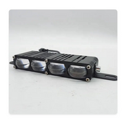 Royal Piston 4 Eye High Power LED Fog Light With Fan | Spotlights LED Auxiliary Lights For Off-road Vehicle SUV Truck