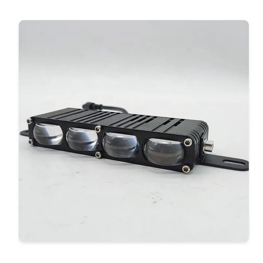Royal Piston 4 Eye High Power LED Fog Light With Fan | Spotlights LED Auxiliary Lights For Off-road Vehicle SUV Truck