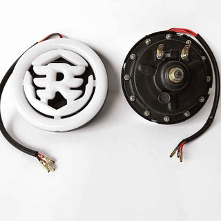Royal Piston Universal 2-in-1 Indicator Horn: Flush LED 2Pcs Night Ride Motorcycle Lights, Mega Horn, Visibility. For With Royal Enfield (2pc Black)!
