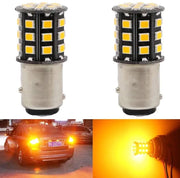Royal Piston LED Brake Light: 360° Reflecting, Super Bright, Indicator Turn Signal, Reversing Light. Ba15s LED Brake Tail Light 12V (Pack of 4)