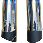 Royal Piston Intense Original Silencer: Glasswool Black Edition with Authentic Sound, Advance September 2024 Model Compatible with Royal Enfield Continental GT 650cc