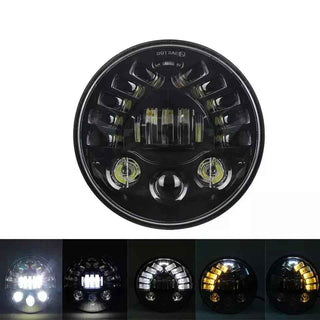 Royal Piston Smart LED 7inch Headlight 75-110W-12V | Latest 2023 CREE/Osram LED | (Original HJG Eagle Eye LED Headlight) - Royal Piston