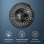 Royal Piston™ ApexBeam LED Headlight: Powerful OSRAM LED, Hightech Korean Chip. High/Low Beam, DRL, Cool Lighting.  For Thar, Jeep, Gypsy (2pc)