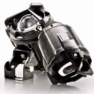 Royal Piston Original High Beam LED Fog Light | Y-Type Fog Light with Switch, 120W Flood Light with Wide Coverage | 6 Months Warranty Auxiliary Lamp, Universal Fit for Bikes, Cars, SUVs