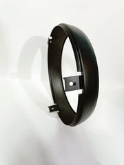 Royal Piston Heavy Built-in Duty RE Meteor 350 Headlight Ring In Premium Finish (Matt Black)