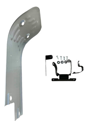 Royal Piston Accurate Fitting Sump Guard Compatible with Royal Enfield Super Meteor 650cc Engine Protection (Stainless Steel) - Royal Piston