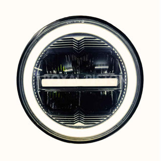 Royal Piston™ Minus Beam Master LED Headlight: Highest Powerful Beam, OSRAM LED, Korean Chip. High/Low Beam, DRL. For Royal Enfield (1pc)
