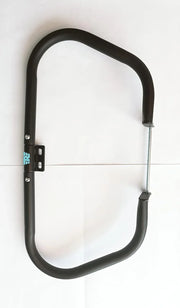 Royal Piston Leg Guard Foldable Heavy Duty Compatible with Royal Enfield Classic Reborn & Meteor (Complete Black) - Royal Piston