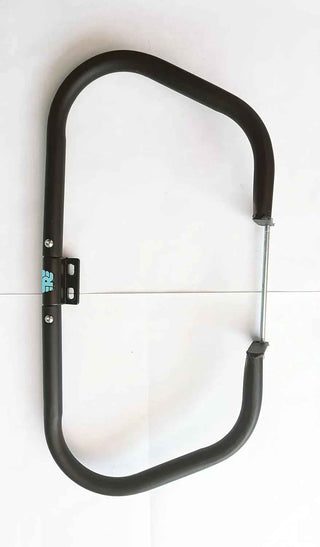 Royal Piston Leg Guard Foldable Heavy Duty Compatible with Royal Enfield Classic Reborn & Meteor (Complete Black) - Royal Piston