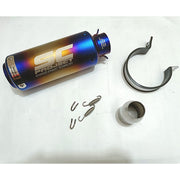 Royal Piston Universal SC Silencer: Unleash the Thunder - The Ultimate Performance Upgrade for All Sport Bikes (Blue)