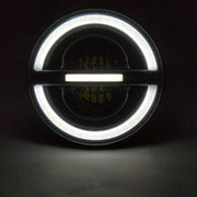 Royal Piston Half Ring Osram LED Headlight For Thar /Jeep/ Gypsy/ Royal Enfield (1pc) - Royal Piston