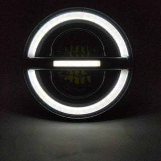 Royal Piston Half Ring Osram LED Headlight For Thar /Jeep/ Gypsy/ Royal Enfield (1pc)